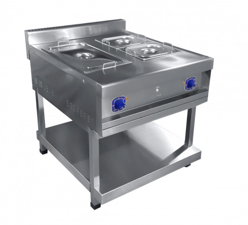 Мармит электрический ЭМК-90П г/ёмк GN1/2 -2 шт, г/ёмк GN1/1 -1 шт (800х900х950 мм.)