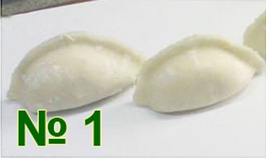 изделие. Формующий узел пельменного аппарата RoalMeat QT-100 №1 (полумесяц, ровные края) (1)